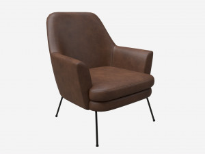 Armchair Chisa 3D 모델