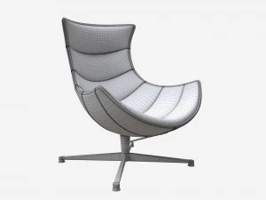 Armchair Grand Extra 3D Model