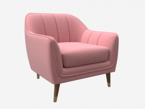 Armchair Joanna Modelo 3D