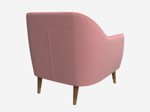Armchair Joanna 3Dモデル