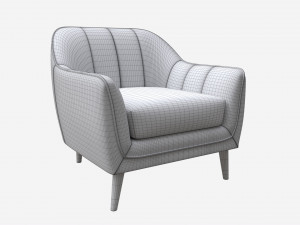 Armchair Joanna 3Dモデル