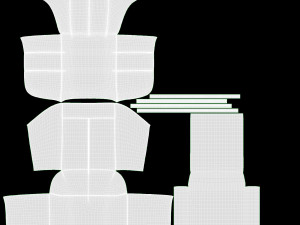 Armchair Joanna 3Dモデル