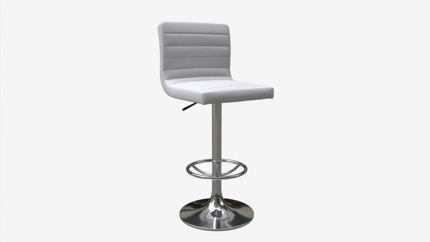 Bar Chair Aura 3D Model .c4d .max .obj .3ds .fbx .stl .blend 