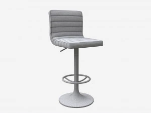 Bar Chair Aura 3D Model
