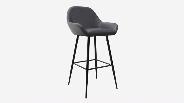Bar Stool Candis Modelo 3D .c4d .max .obj .3ds .fbx .stl .blend 