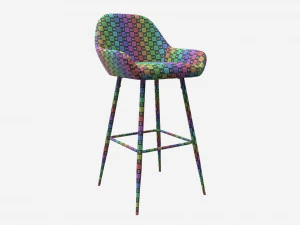 Bar Stool Candis 3D Model
