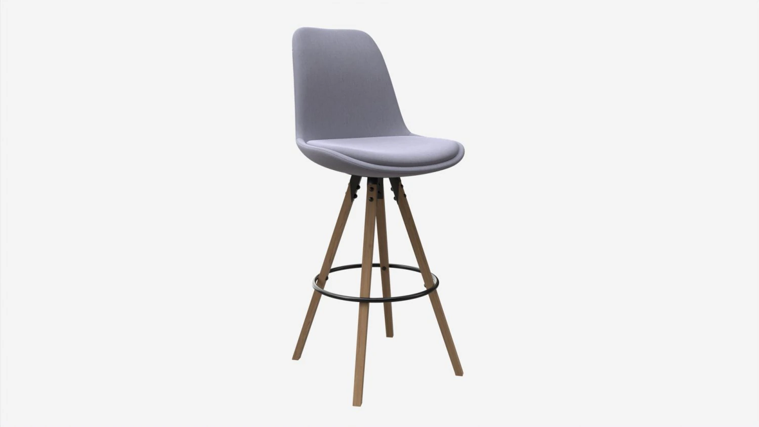 Bar Stool Dima 3D Model .c4d .max .obj .3ds .fbx .stl .blend 