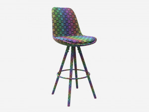 Bar Stool Dima 3D Model