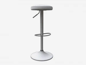Bar Stool Finch 3D Model