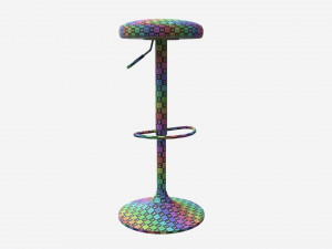 Bar Stool Finch 3D मॉडल