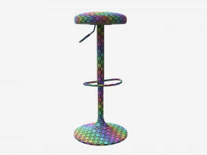 Bar Stool Finch 3D Model