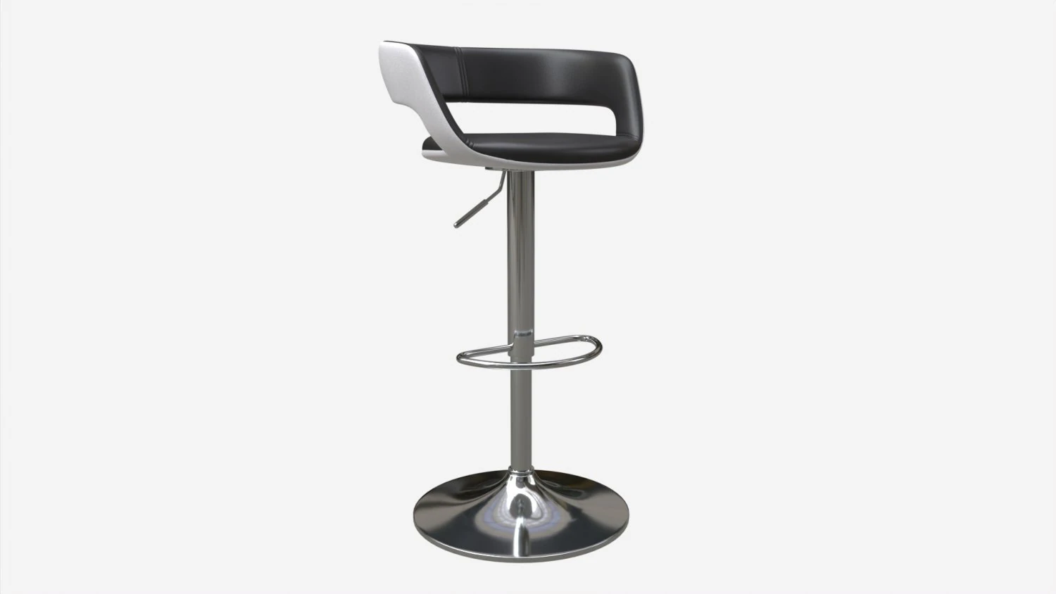 Bar Stool Grace 3D Model .c4d .max .obj .3ds .fbx .stl .blend 