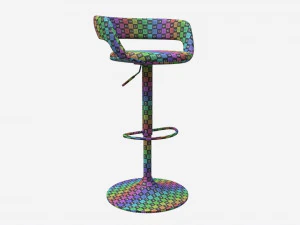Bar Stool Grace 3D Model