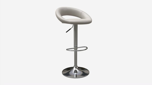 Bar Stool Plump Modelo 3D .c4d .max .obj .3ds .fbx .stl .blend 