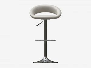Bar Stool Plump 3D Model