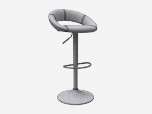 Bar Stool Plump Modelo 3D