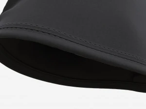 Top camicetta da donna nero Mockup Modello 3D