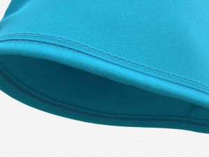 Blouse top for women blue Mockup Modelo 3D