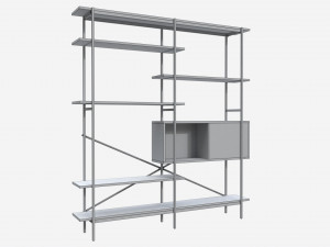 Book case Angus Modello 3D