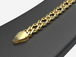 Bracelet Curved Leather Display Holder Stand 3D 模型