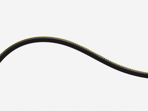 Bracelet Curved Leather Display Holder Stand 3D 模型