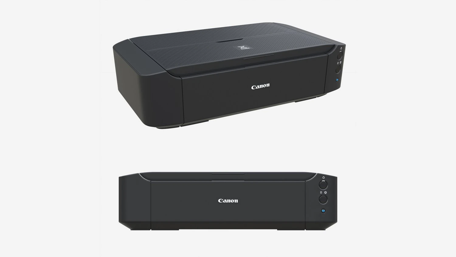 Canon Pixma iP8750 Printer 3D Model .c4d .max .obj .3ds .fbx .stl .blend 