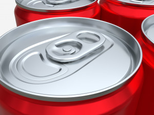 Cardboard Beverage 6-cans Holder 3D मॉडल
