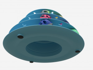 Cat Toy Roller Turntable Model 3D