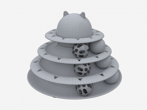 Cat Toy Roller Turntable Model 3D