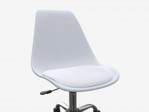 Chair on wheels 01 3D Model