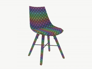 Chair Seiko Modello 3D
