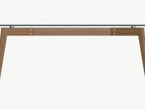 Coffee table Helena rectangle 3D Model