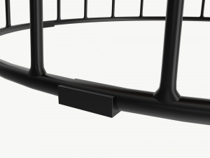 Coffee table Helena round 02 3D Model