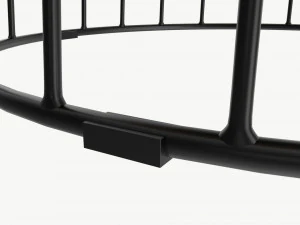 Coffee table Helena round 02 3D Model