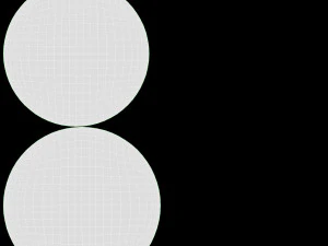 Coffee table Helena round 02 3D Model