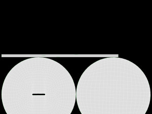 Coffee table Helena round 03 3D Model