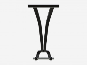 Console Table Wooden Art Deco Modèle 3D