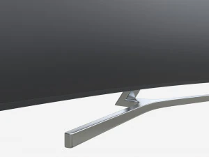 Curved Smart TV 48 inch 3D Model