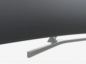 Curved Smart TV 55 inch 3D Model