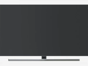 Curved Smart TV 55 inch 3D Model