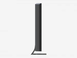 Curved Smart TV 88 inch 3D Model