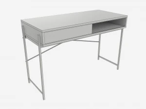 Schreibtisch Angus 3D Modell