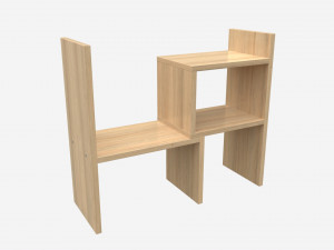 Desktop Organizer Storage Rack Modello 3D