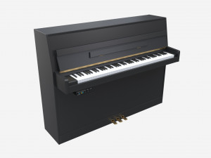 Digital piano musical instruments 06 3D Model