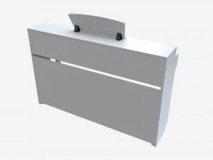 Digital piano musical instruments 07 3D Model