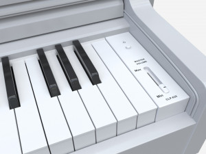 Digital piano musical instruments 07 3D Model