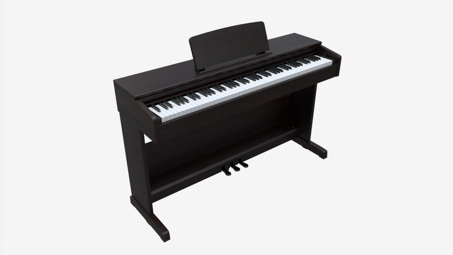 Strumenti musicali pianoforte digitale 08 Modello 3D .c4d .max .obj .3ds .fbx .stl .blend