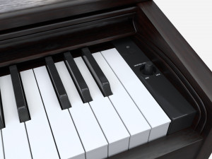 Digital piano musical instruments 08 3D 모델