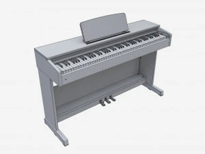 Strumenti musicali pianoforte digitale 08 Modello 3D