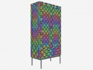 Display cabinet Angus 3D 模型